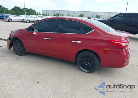 2016 Nissan Sentra Sv z USA, uszkodzony, nr VIN 3N1AB7AP4GY252193
